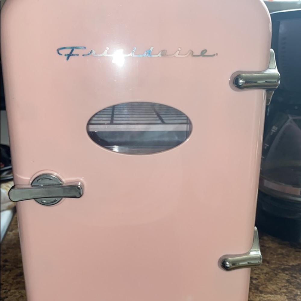 Skincare mini fridge